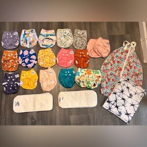 18 Like New Cloth Diapers